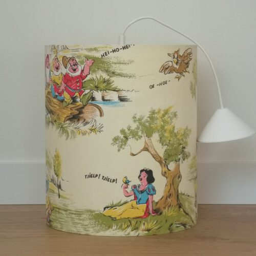 Lampenkap Sneeuwitje kinder hanglamp