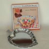 Vintage chrome serveerschaal Gero bladvormig - Afbeelding 3