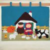 Vintage kinder wandkleed boerderij afbeelding Dick Bruna handgemaakt