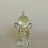 Vintage glazen kandelaar kerst engel - Afbeelding 2