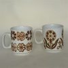 Vintage mokken WP England 2 stuks
