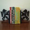 Antieke boekensteunen leeuwen - Afbeelding 2