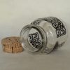 Vintage glazen snoeppot van Buisman bruine kandij - Afbeelding 2