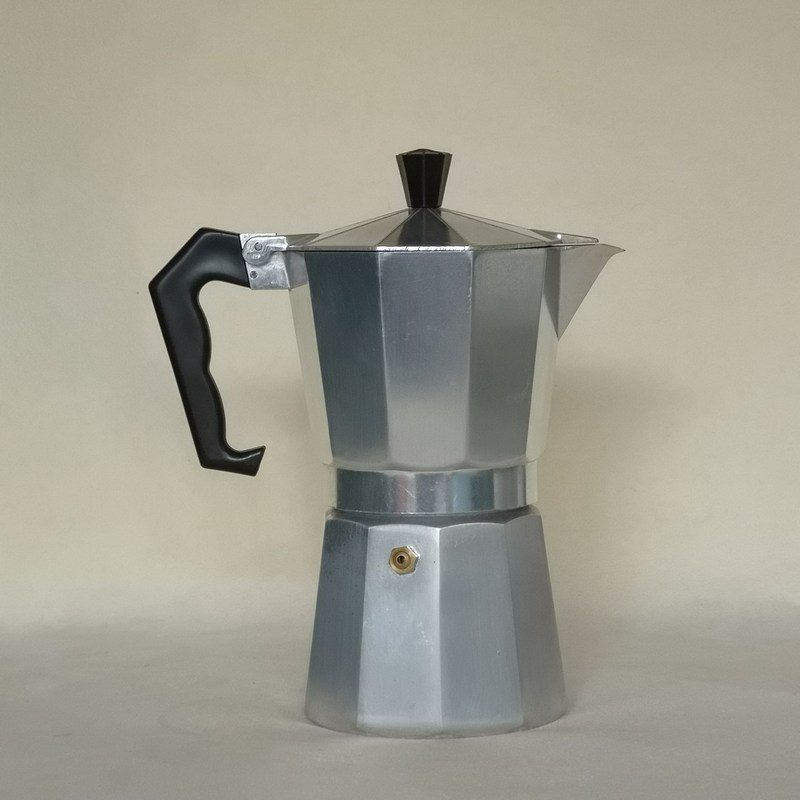 metalen percolator / pruttelpot / espresso maker Bij-Ma-Ria | vintage en retro