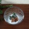 Kaars in glas hertje en kerstbomen - Afbeelding 2