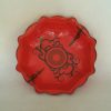Vintage schaal Flora Gouda 2091 Tokio oranje