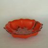 Vintage schaal Flora Gouda 2091 Tokio oranje - Afbeelding 2