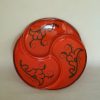 Vintage snackschaal Flora Gouda 1260 Tokio oranje