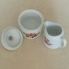 Vintage porselein roomstel Royal Schwabap roze roosjes - Afbeelding 2