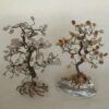 Vintage edelstenen bonsai boompje rozenkwarts - Afbeelding 4