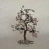 Vintage edelstenen bonsai boompje rozenkwarts