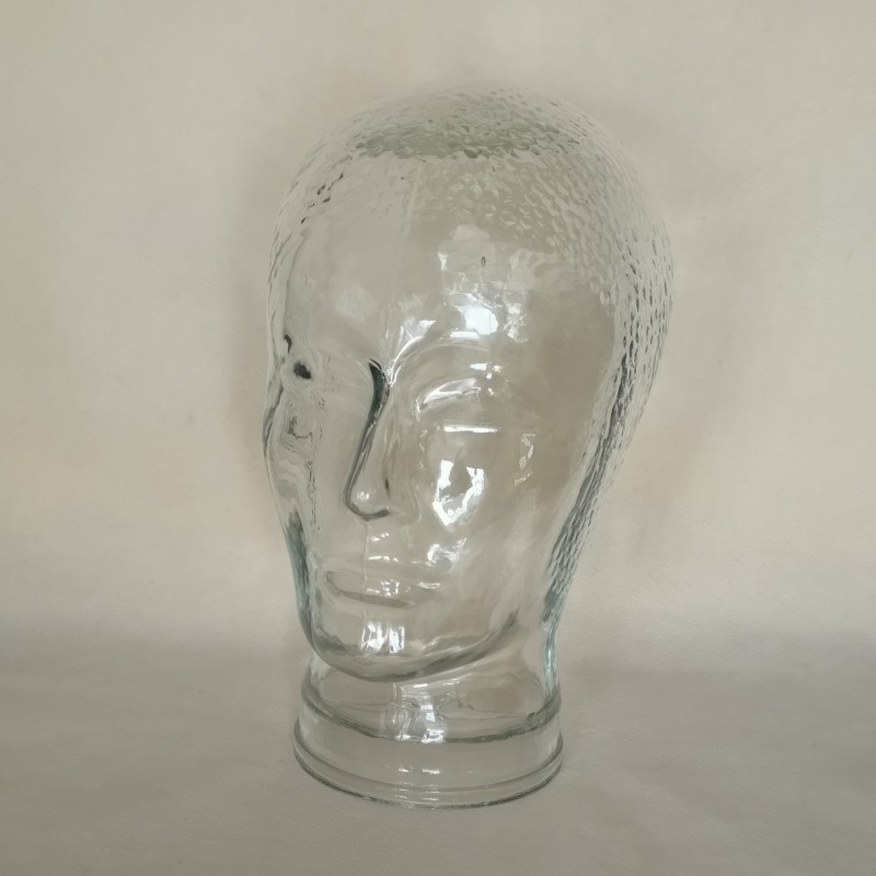 Definitief Mevrouw vloek Vintage glazen hoofd / koptelefoon houder - Bij-Ma-Ria | vintage en retro  winkel