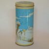 Vintage beschuitblik / beschuitbus Van der Meulen’s Beschuit Hallum
