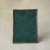 Vintage fotolijstje messing Art Deco stijl bol glas