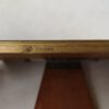 Vintage fotolijstje messing Art Deco stijl bol glas - Afbeelding 3