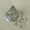 Vintage glazen waxinelichthouder set - Afbeelding 3