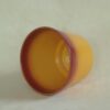 Vintage bloempot geel - Afbeelding 2