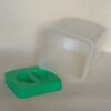 Vintage kunststof bewaarbus / voorraadbus Plastics la Guepe - Afbeelding 2