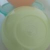 Vintage Tupperware Wondelier set schalen met deksel pastel 3 stuks - Afbeelding 3