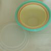 Vintage Tupperware Wondelier set schalen met deksel pastel 3 stuks - Afbeelding 2