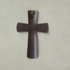 Vintage koper emaille hanger kruis - Afbeelding 2