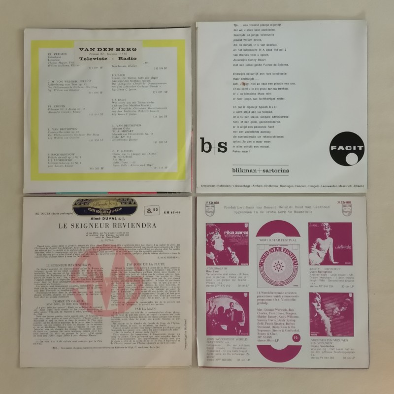 Vintage vinyl single; keuze uit 4 verschillende - Afbeelding 2