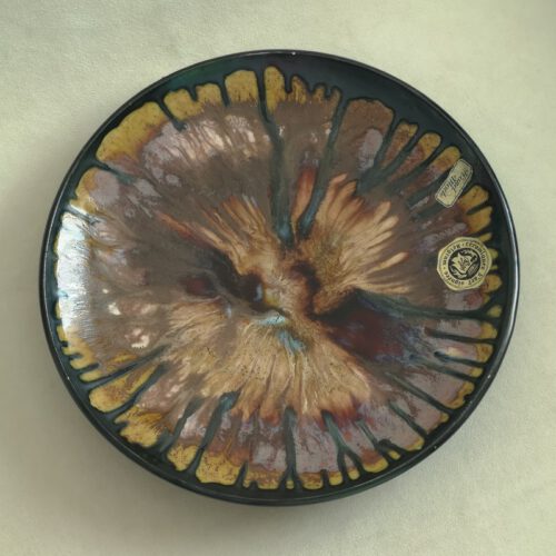 Vintage wandbord / schaal Céramiques d’Art Signées Belgium Rigo