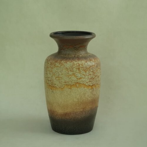 Vintage vaas Scheurich W.Germany Fat lava 202-24