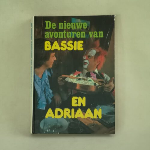 Vintage kinderboek De nieuwe avonturen van Bassie en Adriaan