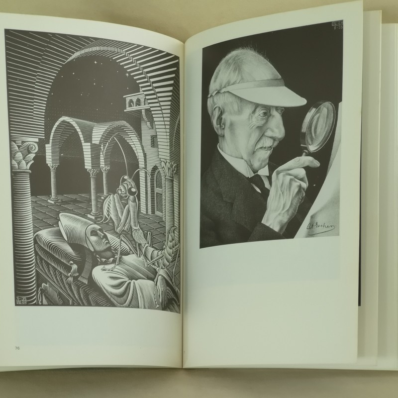 Vintage boek De werelden van M.C. Escher - Afbeelding 4