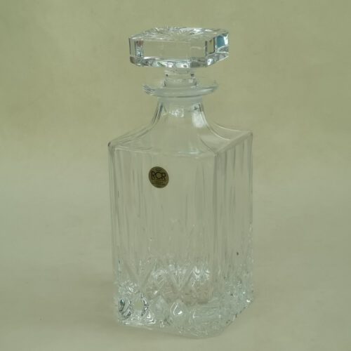 Vintage kristal whiskey karaf RCR Italia
